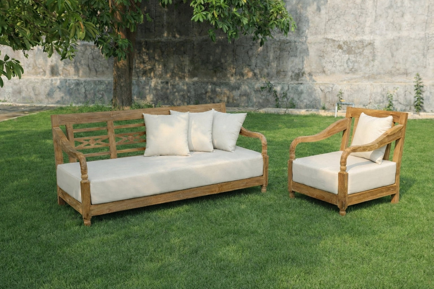 Teak Loungeset Dolce Vita