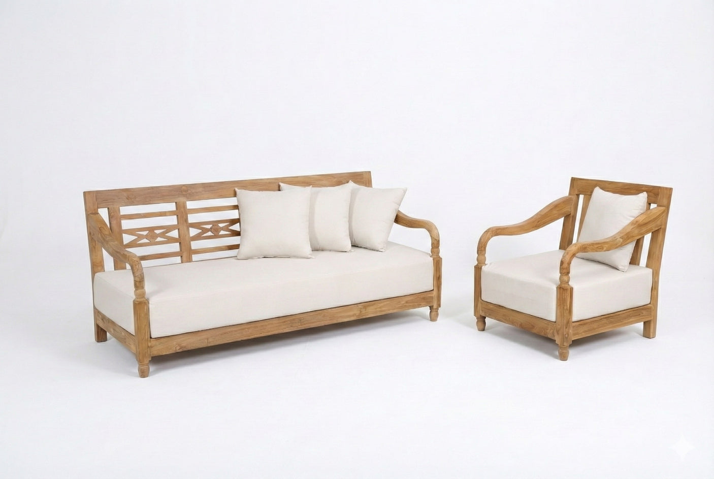 Teak Loungeset Dolce Vita