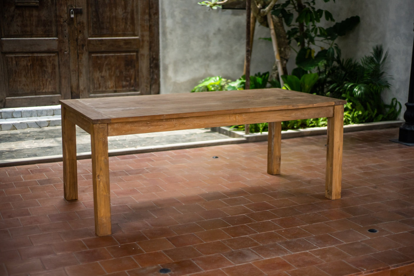 Ausziehtisch Teakholz