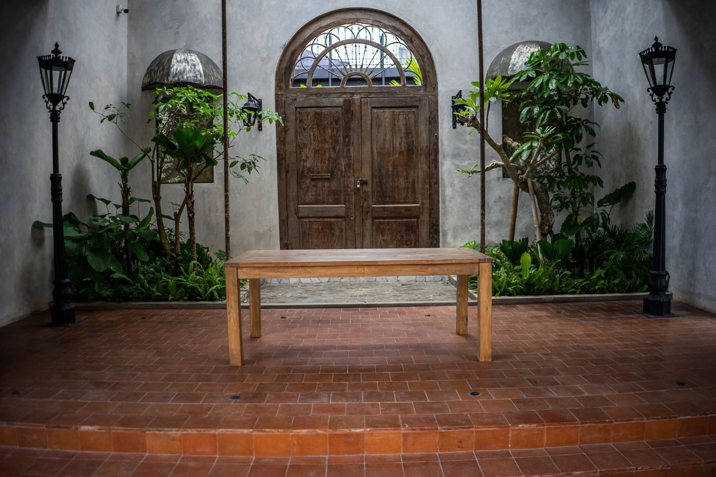 Ausziehtisch Teakholz