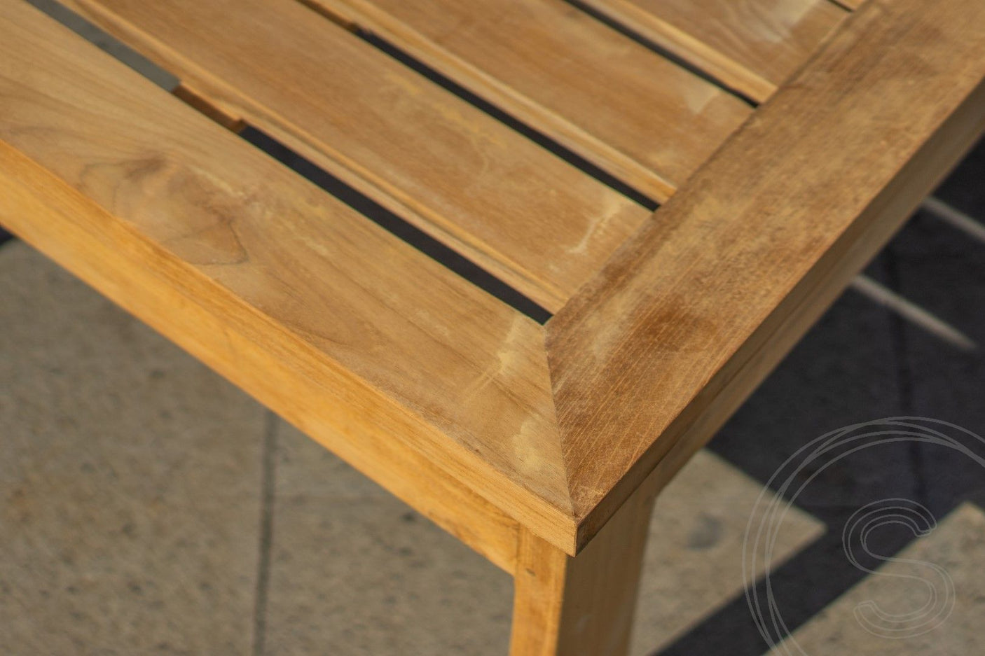 Teakholz Deckchair Lounge 2x