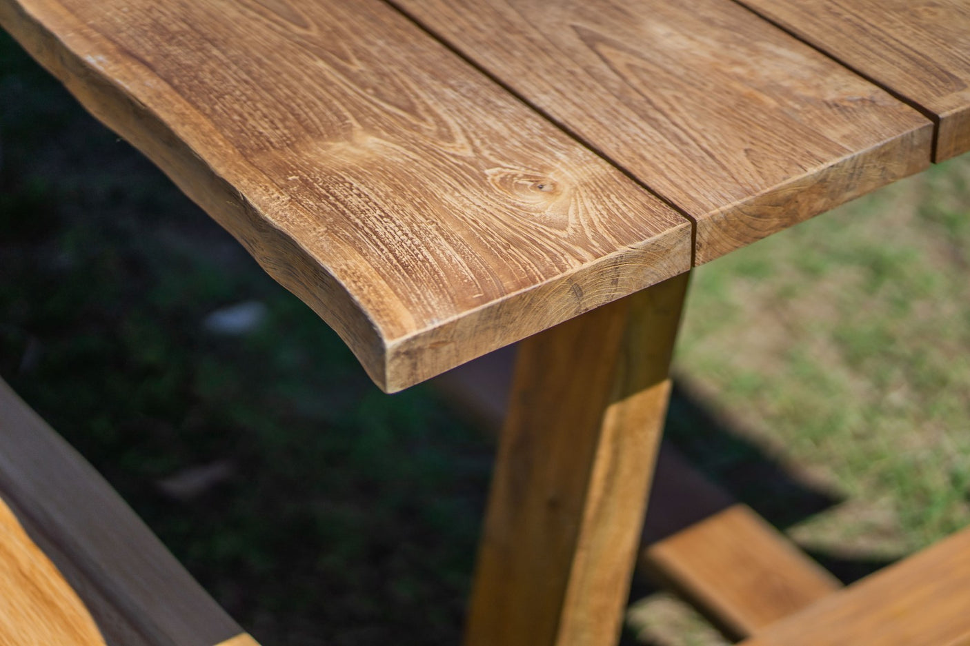 Teak garden table Java 200 x 100