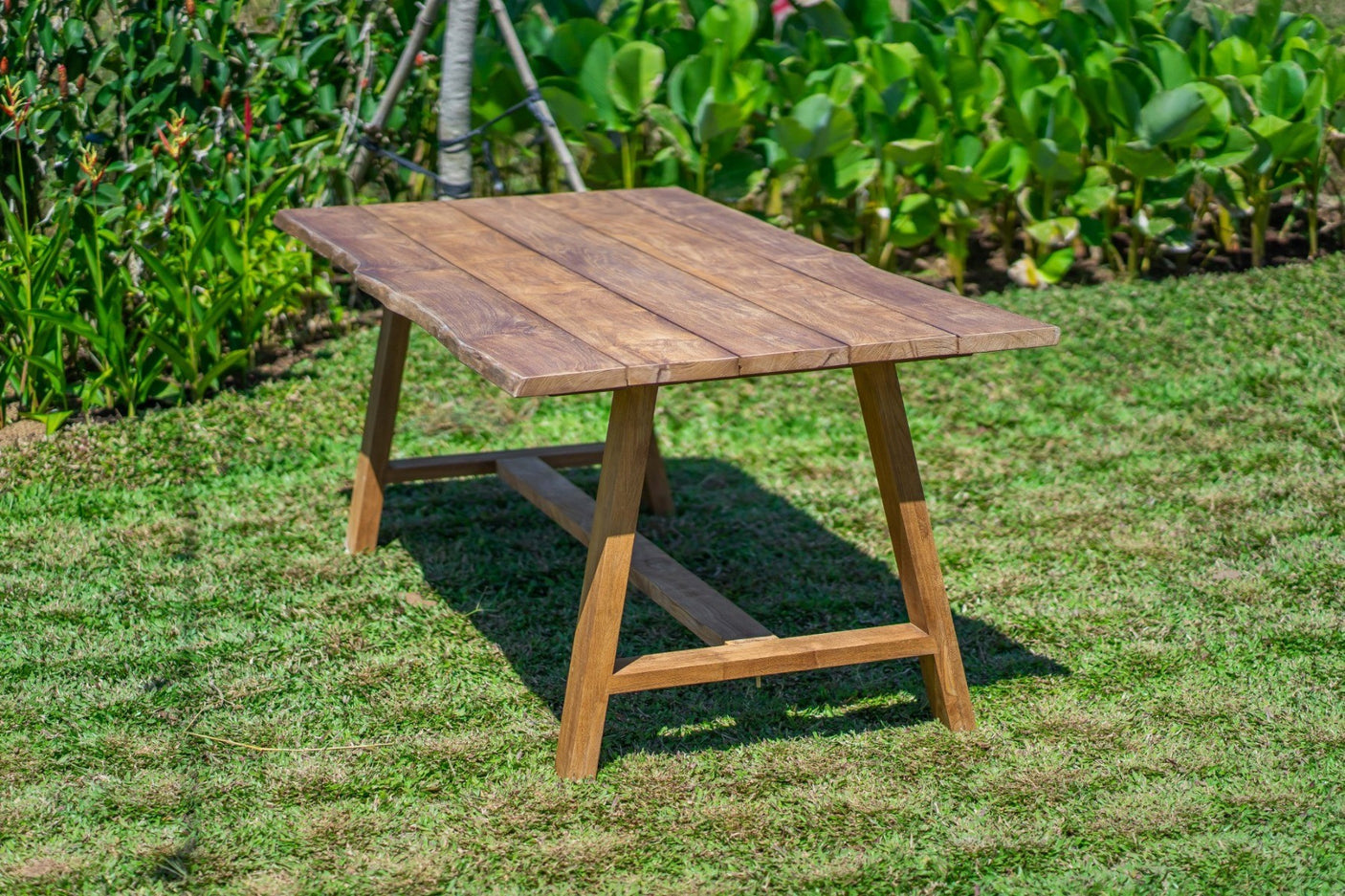 Teak garden table Java 220 x 100