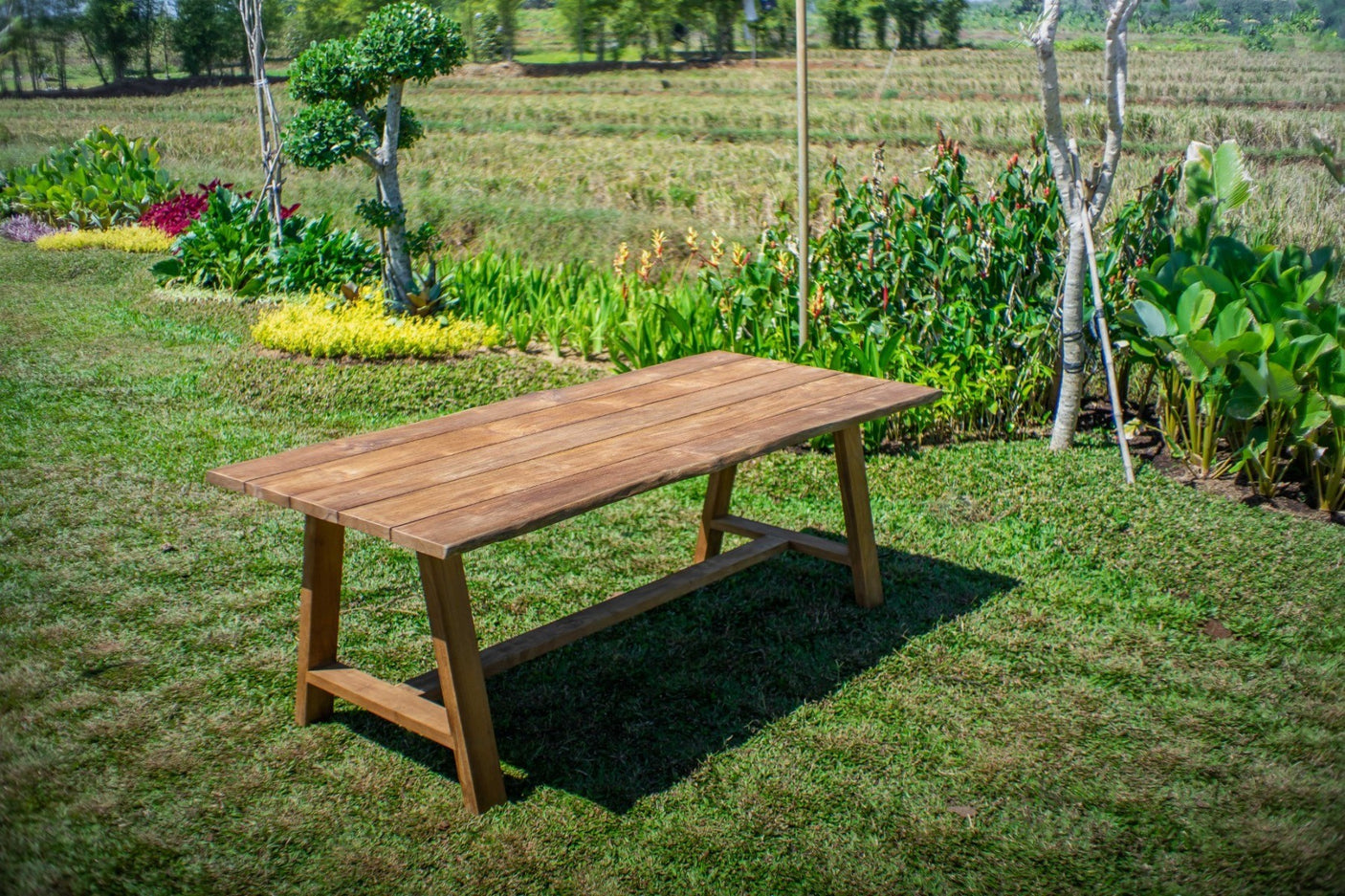 Teak garden table Java 220 x 100