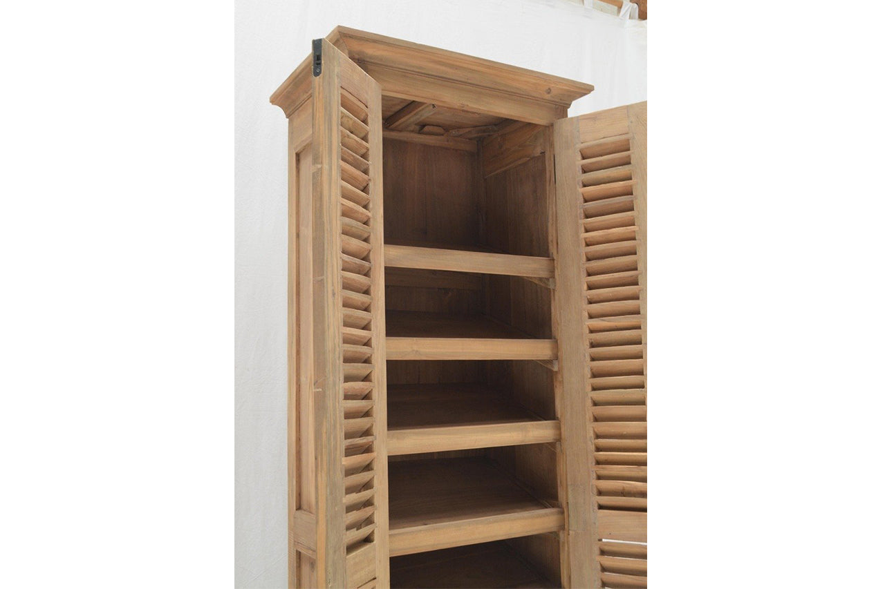 Teak Schuhschrank