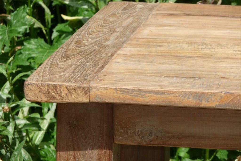 Teak Tisch Rustikal