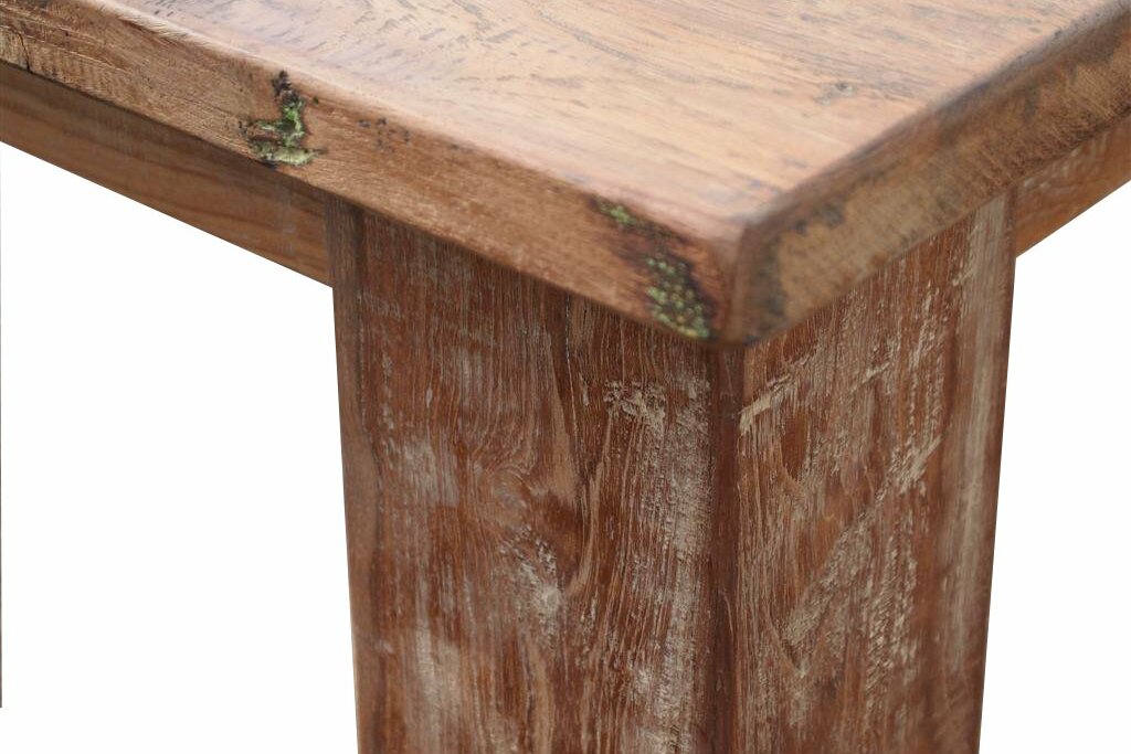 Teak Tisch Rustikal