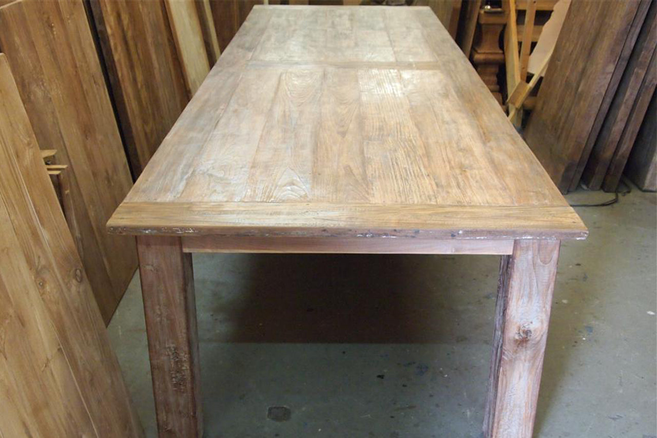 Teak Tisch Rustikal