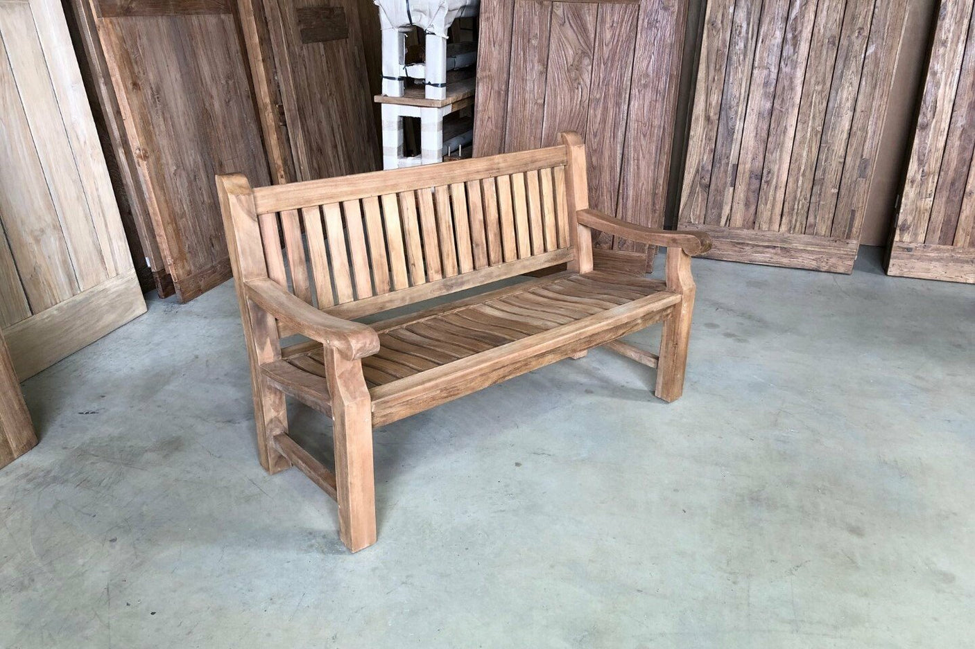 Teak Gartenbank Mammut