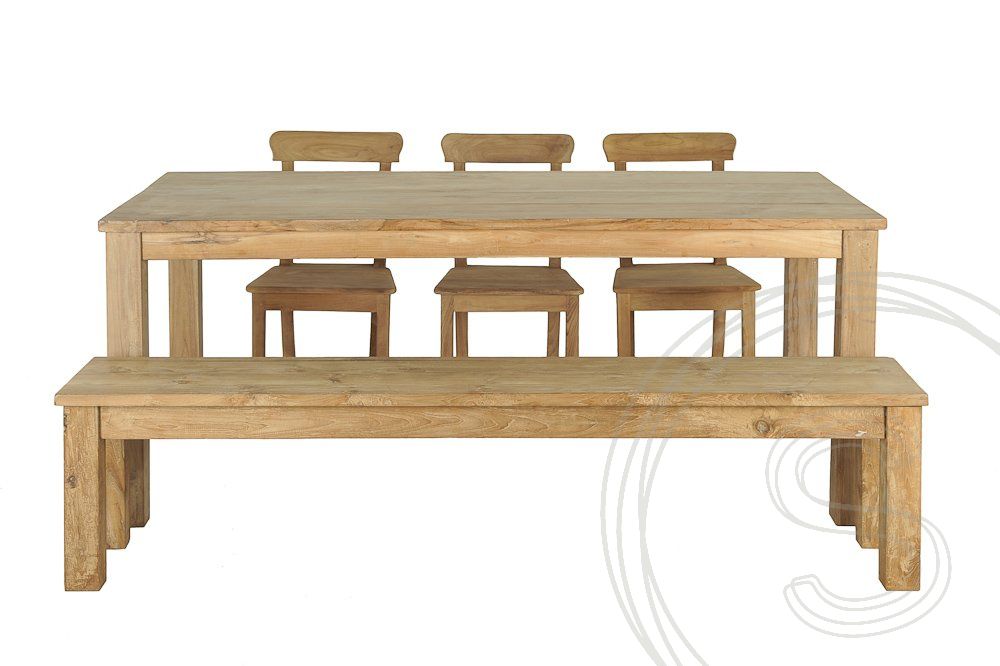 Teakholz Bank Smooth