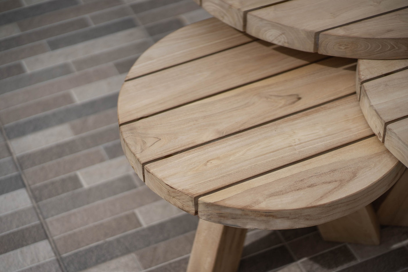 Teak coffeetables Algarve