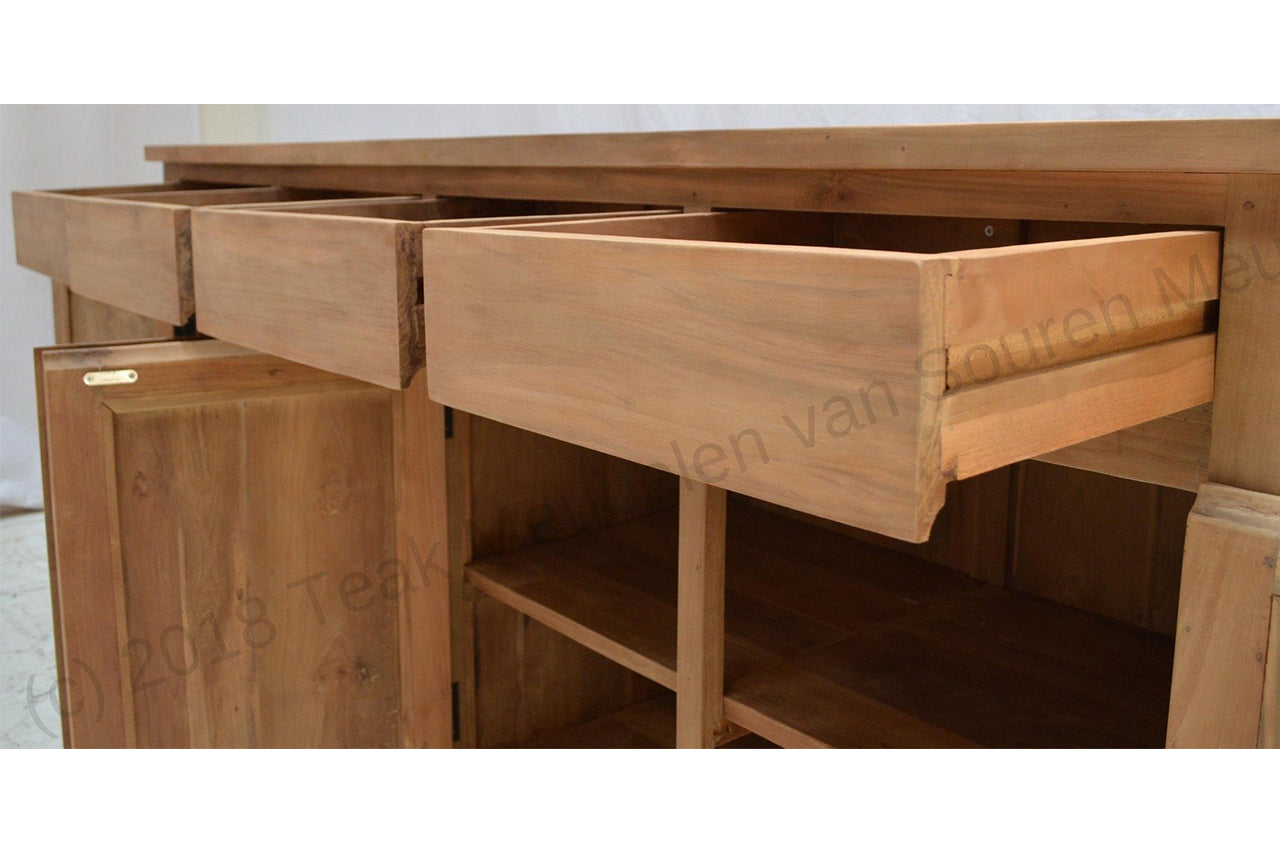 Teak Kommode Modern Smooth