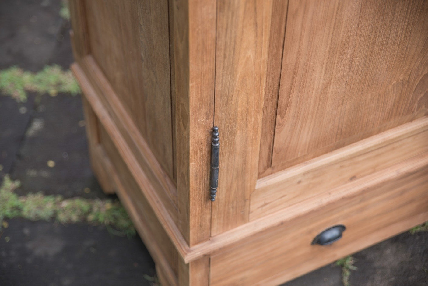 Teak Schrank zerlegbar