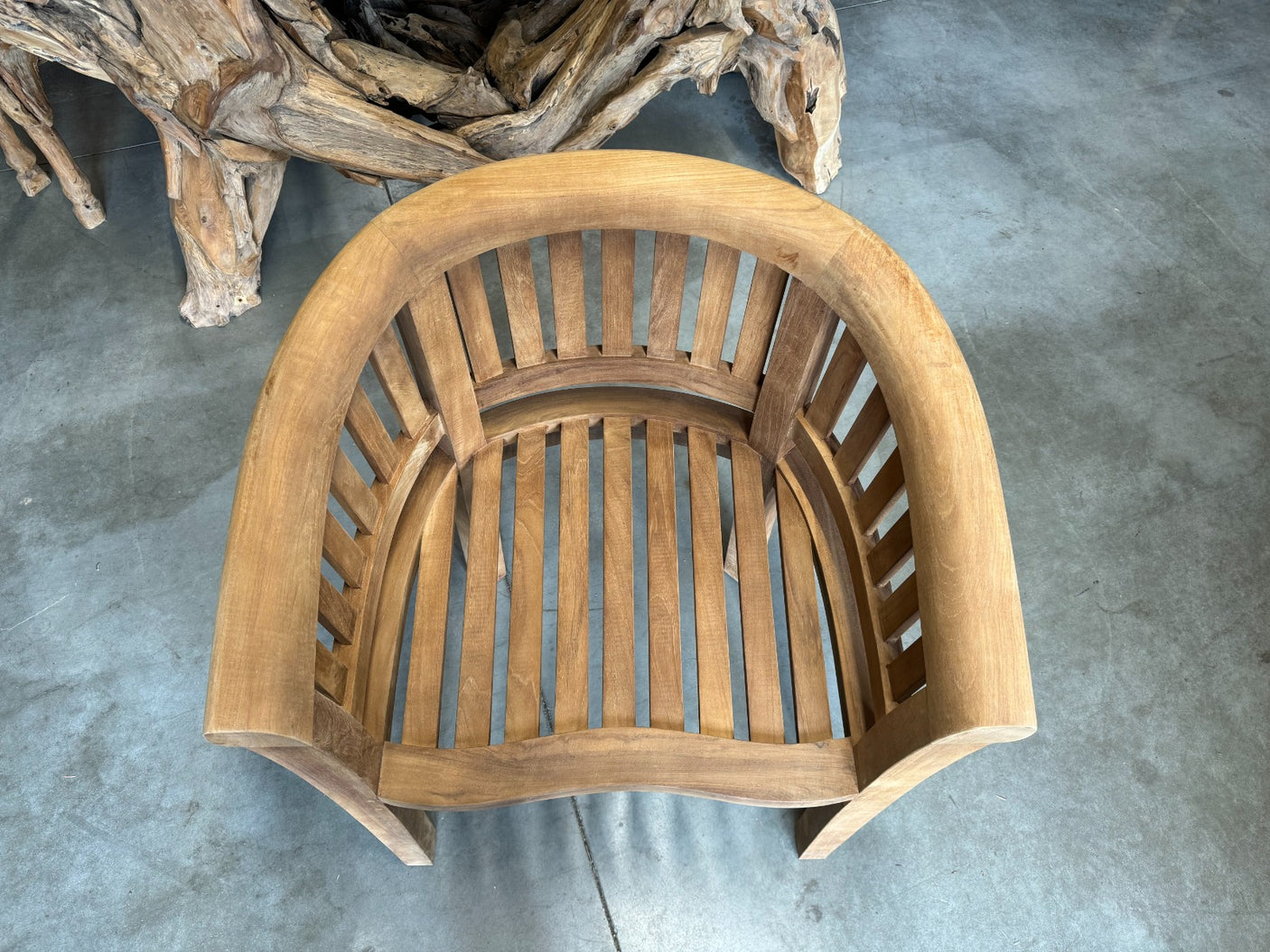 Teak Gartensessel Banana XL