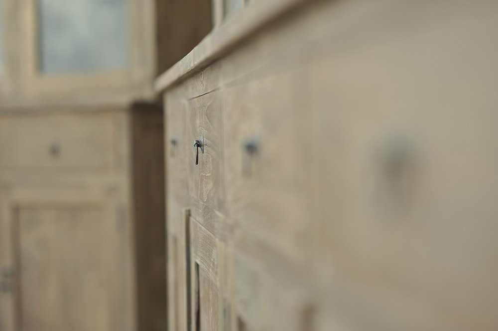 Teak Buffetschrank Rustikal 160cm