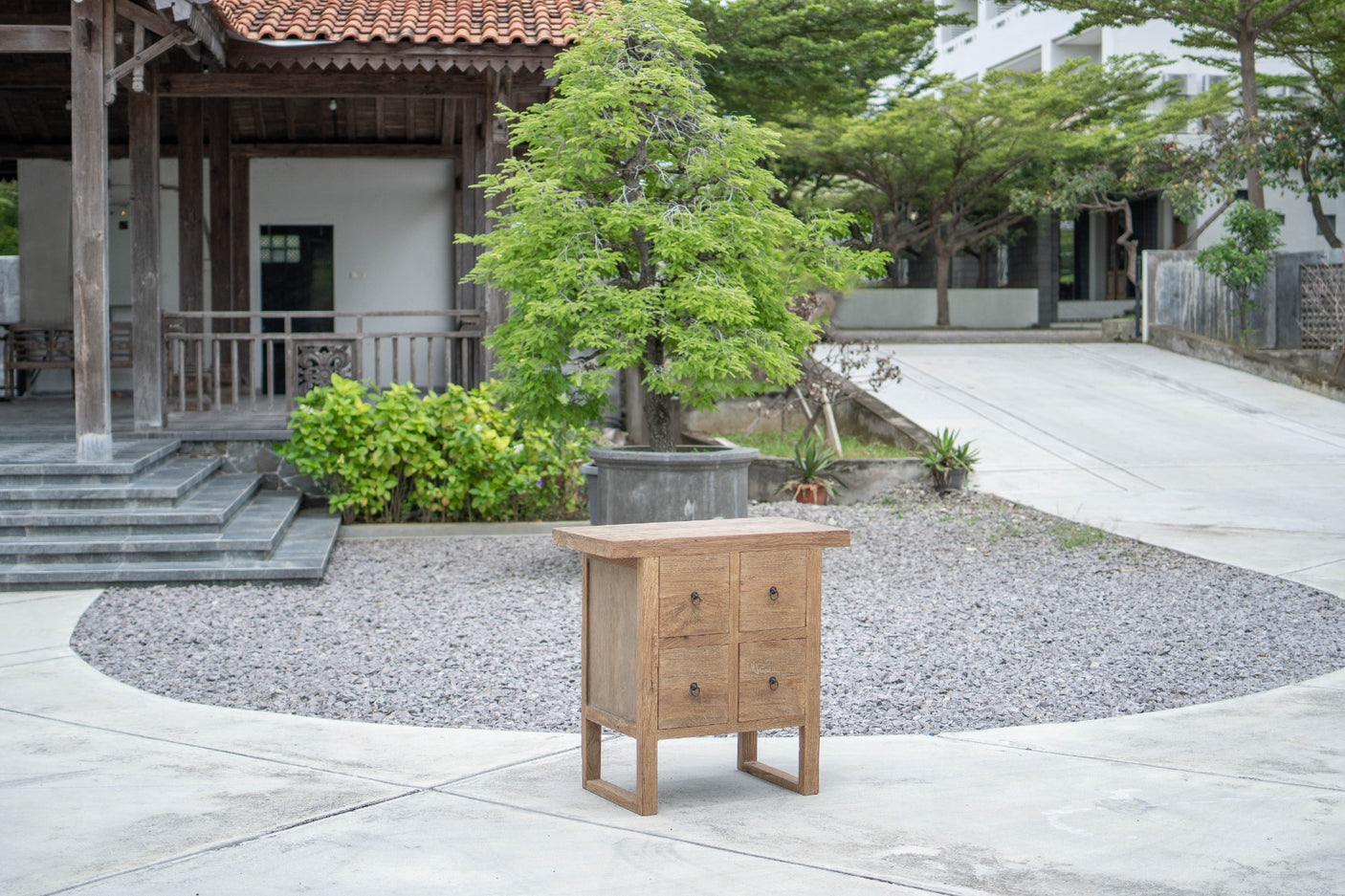 Teak Kommode Algarve 4 Drawer