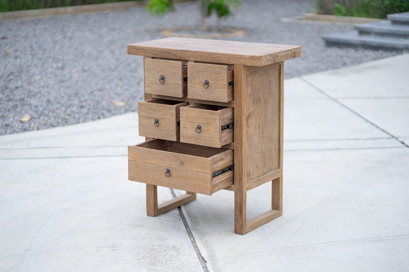 Teak Kommode Algarve 5 Drawer