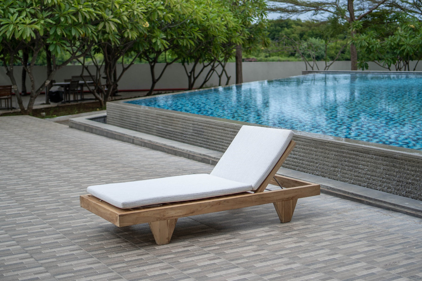 Teak Lounger Algarve XL