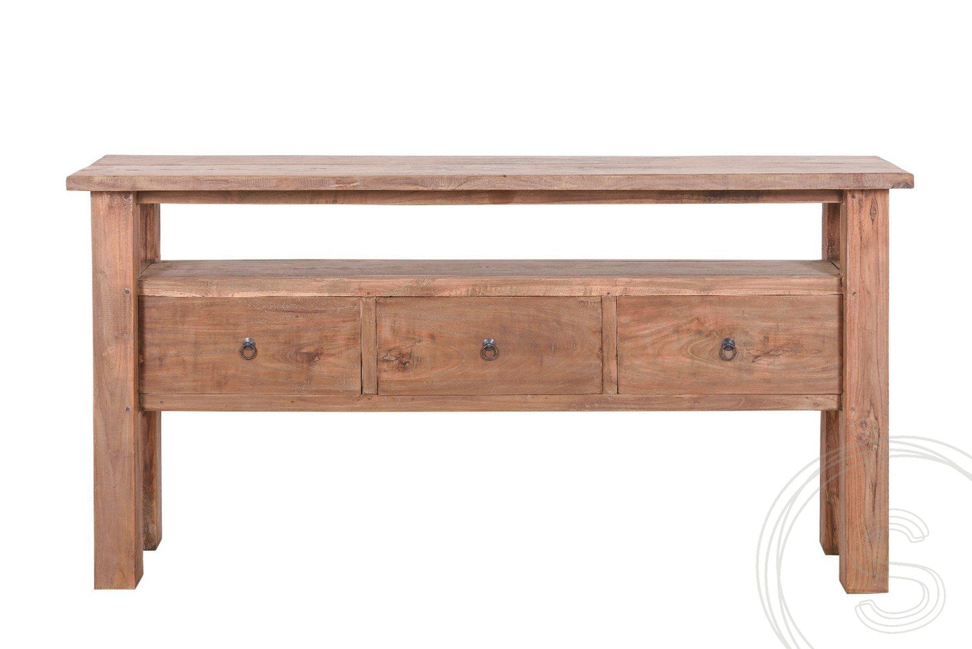 Teak Wandtisch Rustikal