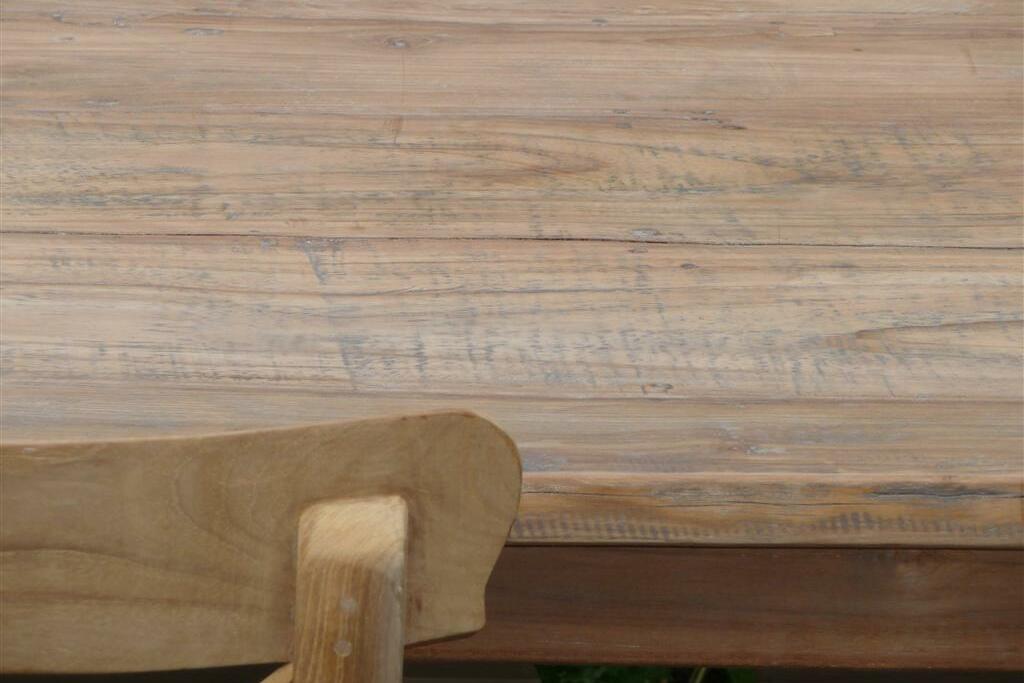 Teak Tisch Rustikal