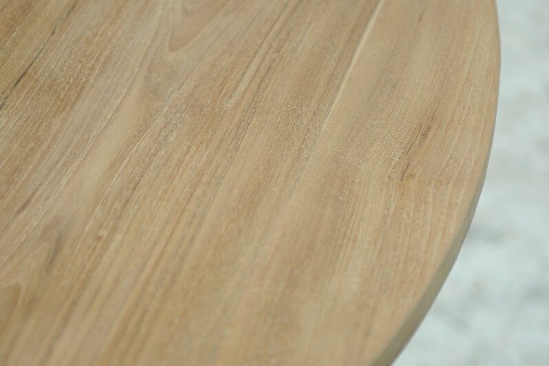 Teak Tisch Rund Smooth