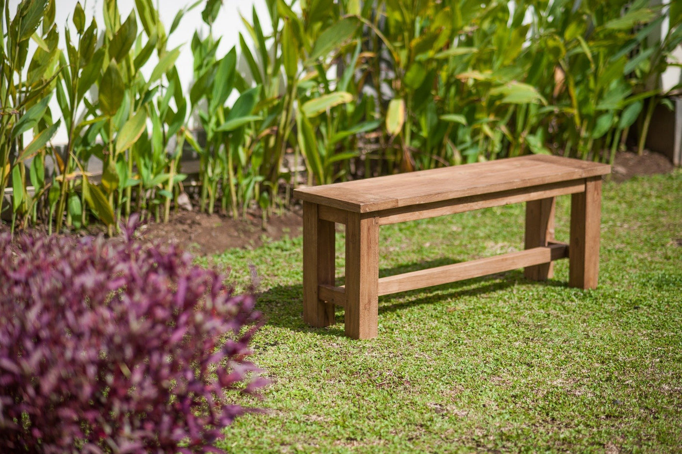 Teak Gartenbank