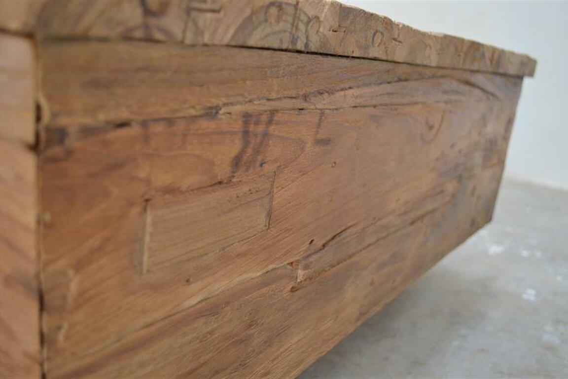 Teak Couchtisch BLOK 120cm Dingklik