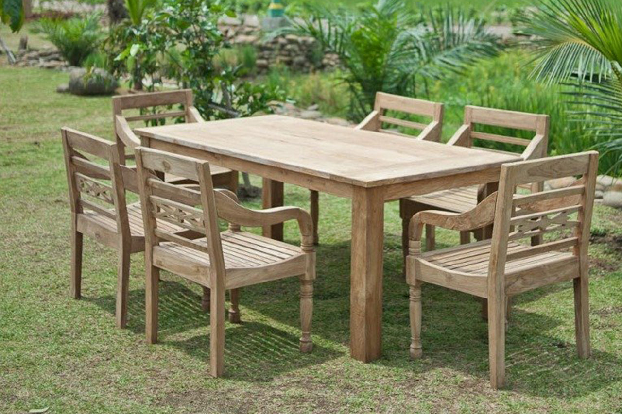 Teak Gartentisch Holland