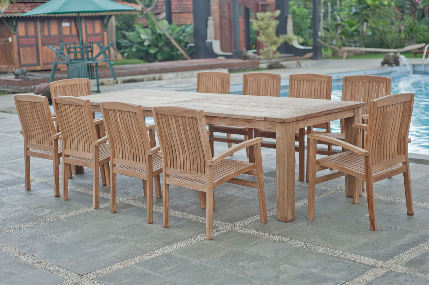 Teak Gartentisch Holland