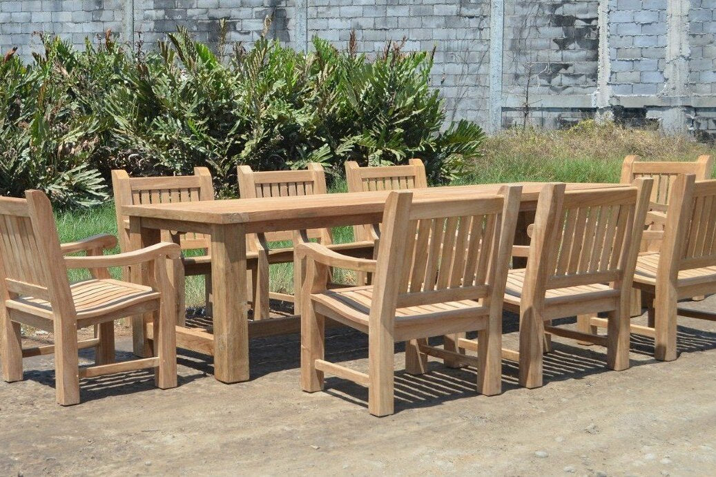 Teak Gartentisch Mammut