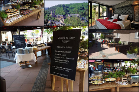 Teakholztisch für Esszimmer oder Hotel