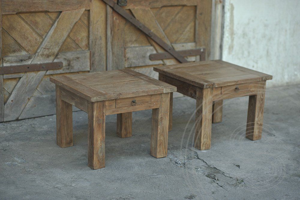 Teakholz Couchtisch