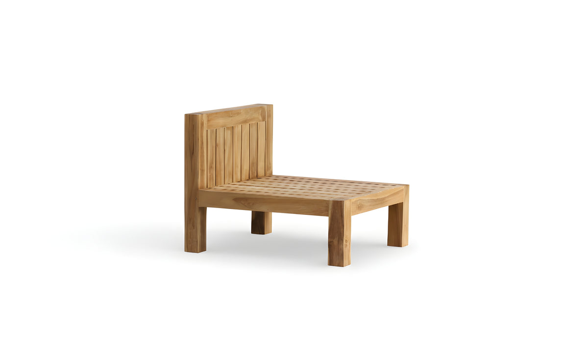 Teak Lounge Mittelmodul Algarve