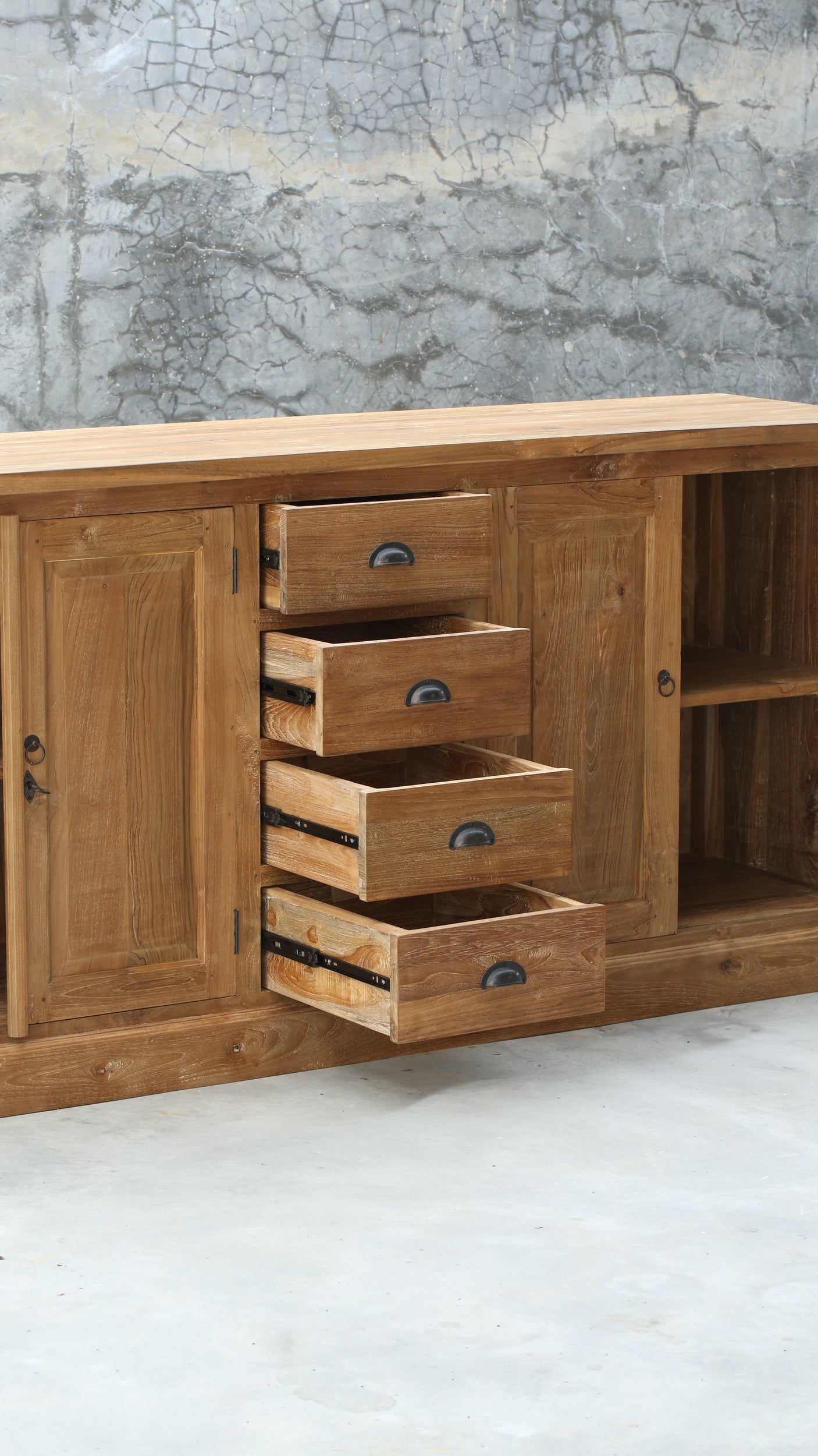 Teak Anrichte Hamburg 200 cm