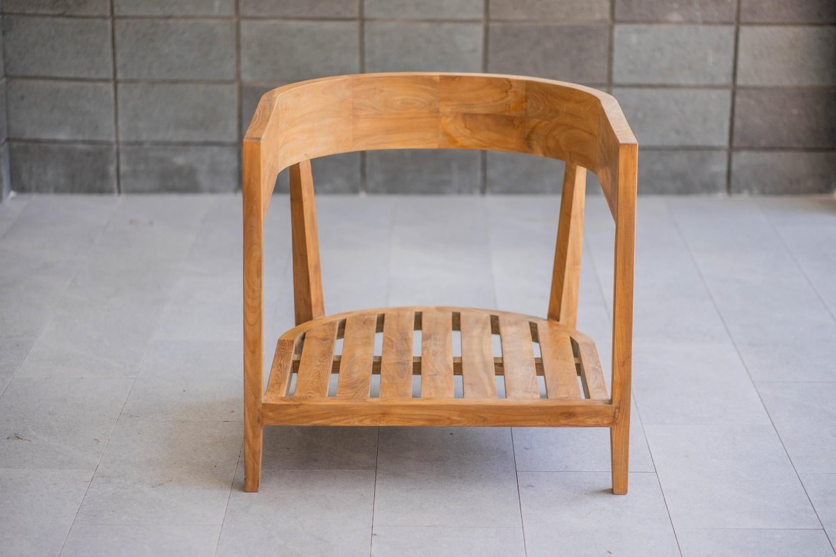 Teak Fauteuil Lura mit Sunproof-Kissen