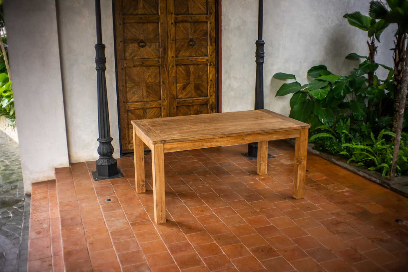 Ausziehtisch Teakholz