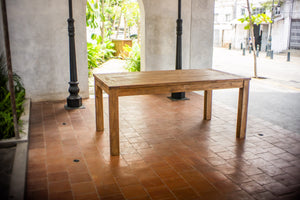 Ausziehtisch Teakholz