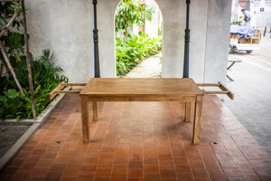 Ausziehtisch Teakholz