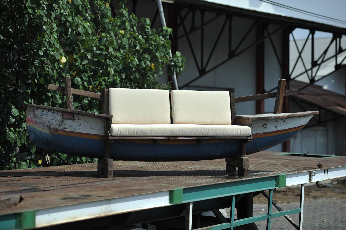 Bali Bootsbank 4 meter