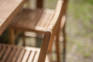 Gartentisch 200x100 + 6 Stühle Bali