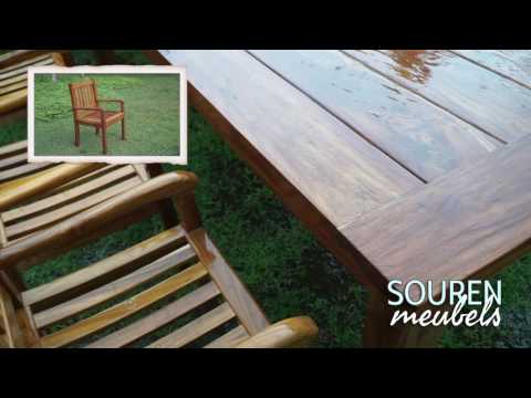 Teak Gartentisch Holland