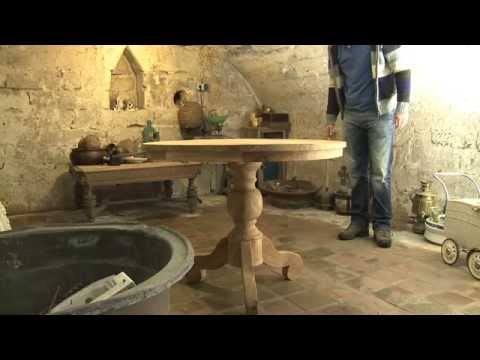 Teak Tisch Rund Smooth