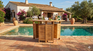 Massive Teak Klappbar