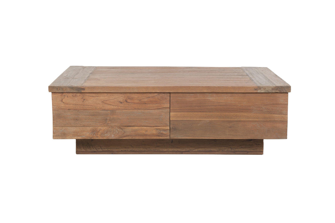 Teak Couchtisch BLOK 120cm Dingklik