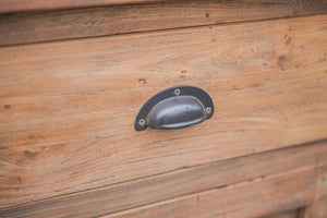 Teakholz Buffetschrank 220cm Rustikal