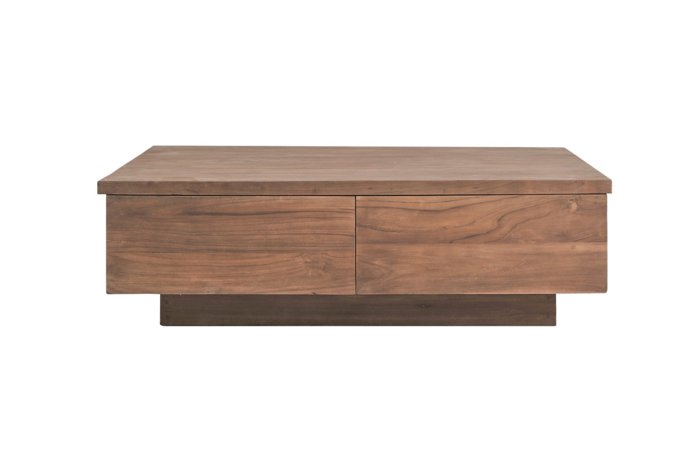 Teak Couchtisch Block Smooth