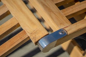 Teakholz Deckchair 2 x