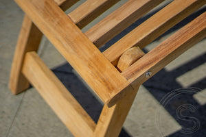 Teakholz Deckchair 2 x