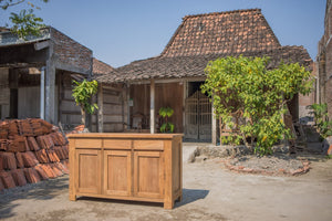 Teak Kommode Modern Smooth