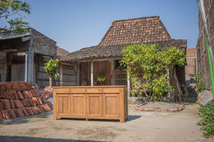 Teak Kommode Modern Smooth